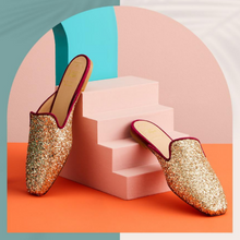 Carica l'immagine nel visualizzatore di Gallery, KATHARINE – Glitter Oro