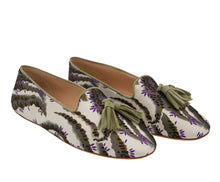 Carica l'immagine nel visualizzatore di Gallery, BRIGITTE – Broccato Giappone Salvia