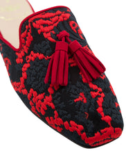 Load image into Gallery viewer, URSULA – Broccato Ricamo Rosso