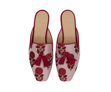 Carica l'immagine nel visualizzatore di Gallery, URSULA – Broccato Fiori Corallo