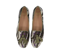 Carica l'immagine nel visualizzatore di Gallery, BRIGITTE – Broccato Giappone Salvia