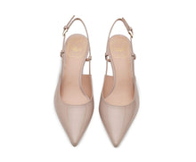 Carica l'immagine nel visualizzatore di Gallery, coppia di slingback Anna viste dall'alto