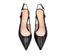 Carica l'immagine nel visualizzatore di Gallery, Slingback Anna -  coppia di scarpe viste dall'alto