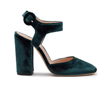 Carica l'immagine nel visualizzatore di Gallery, FRANCA - Velluto Verde Bosco