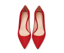 Carica l'immagine nel visualizzatore di Gallery, GIULIETTA - Camoscio Ciliegia