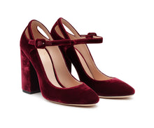 Carica l'immagine nel visualizzatore di Gallery, MONICA - Velluto Granato