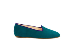 Carica l'immagine nel visualizzatore di Gallery, AUDREY –  Camoscio Petrolio