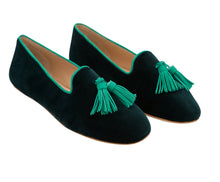 Carica l'immagine nel visualizzatore di Gallery, BRIGITTE – Velluto Smeraldo