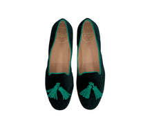 Carica l'immagine nel visualizzatore di Gallery, BRIGITTE – Velluto Smeraldo