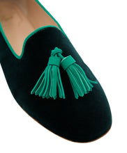 Carica l'immagine nel visualizzatore di Gallery, BRIGITTE – Velluto Smeraldo