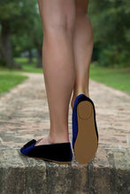 Carica l'immagine nel visualizzatore di Gallery, BRIGITTE – Velluto Dark Blue