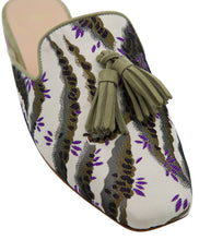 Carica l'immagine nel visualizzatore di Gallery, URSULA – Broccato Giappone Salvia