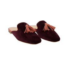 Carica l'immagine nel visualizzatore di Gallery, URSULA – Velluto Prugna