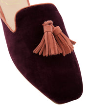 Carica l'immagine nel visualizzatore di Gallery, URSULA – Velluto Prugna