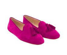 Carica l'immagine nel visualizzatore di Gallery, BRIGITTE – Velluto Fucsia